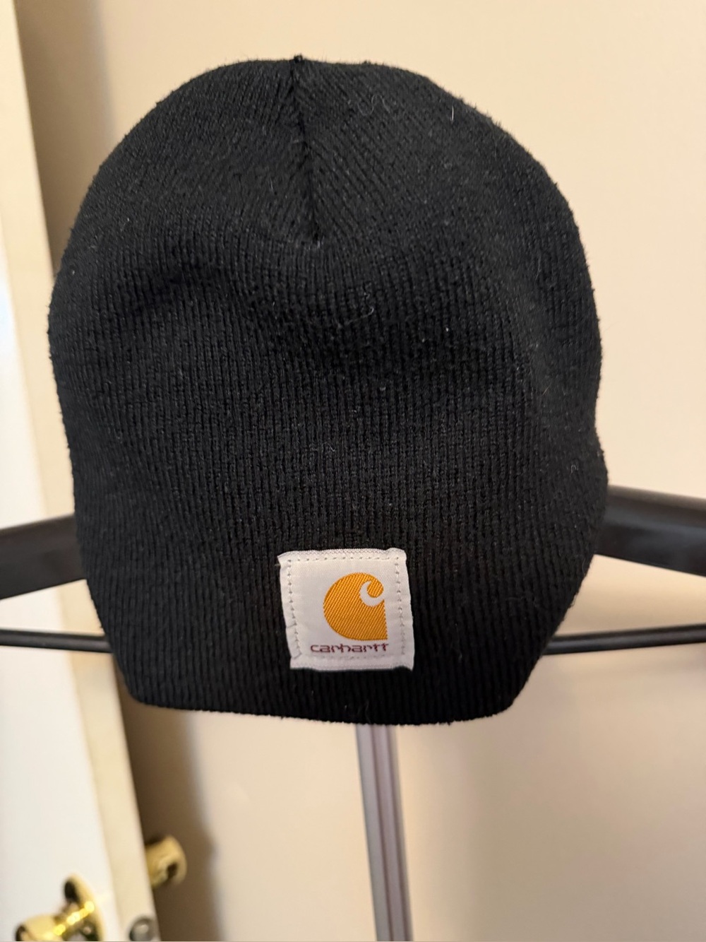 Carhartt Black Acrylic Knit Cuffed Watch Hat Beanie – One Size